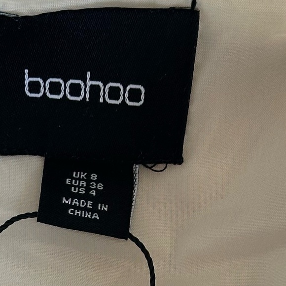 NWT Boohoo Oversized Teddy Zip Up Jacket - Picture 6 of 9